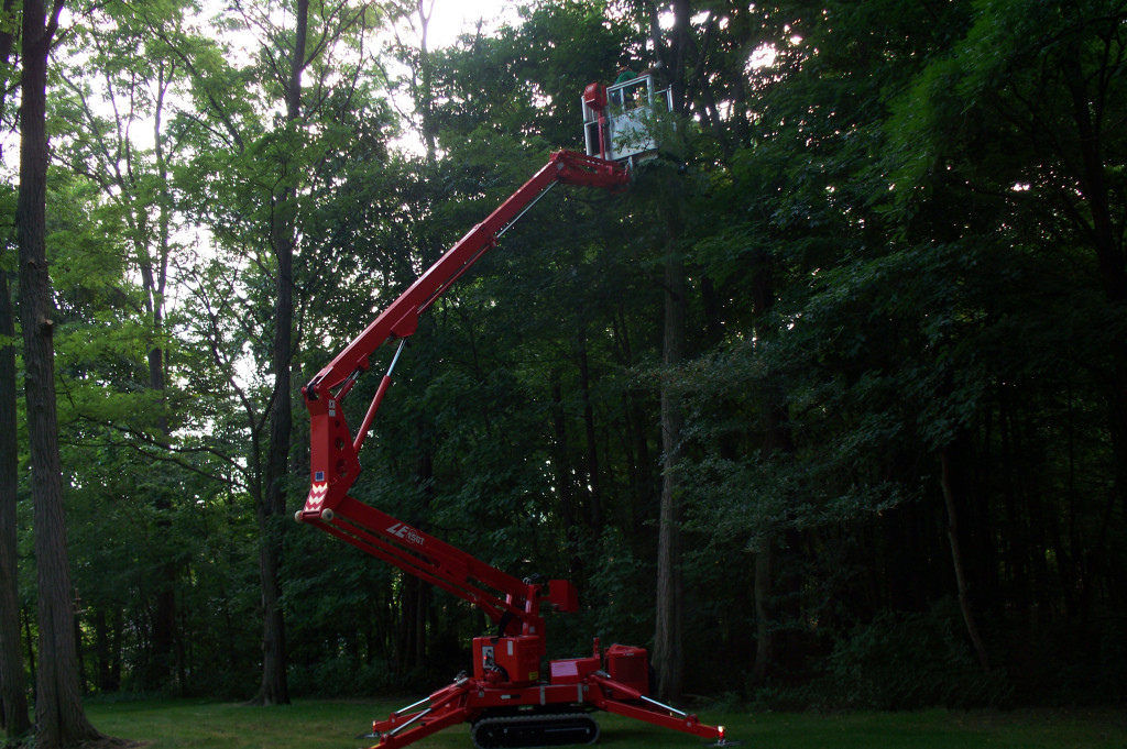 Spider Lift Tree Services 1